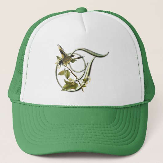 Casquette Oiseau chanteur T initial (Devant)