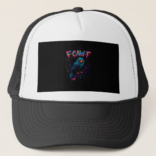 Casquette Oiseau drôle corbeau corneille jeu de mots blague 