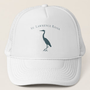 Casquette Oiseau migrateur côtier Silhouette de Grand Héron 