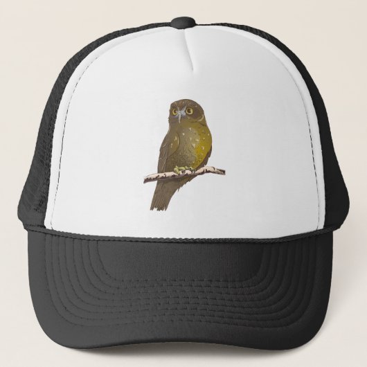 Casquette Oiseau Morepork RURU NZ (Devant)