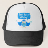 Casquette Oiseau Twitter (Devant)