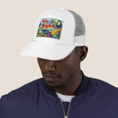 Casquette Oiseaux tropicaux (En situation)