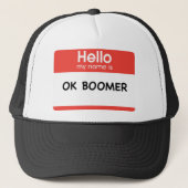 CASQUETTE OK BOOMER (Devant)