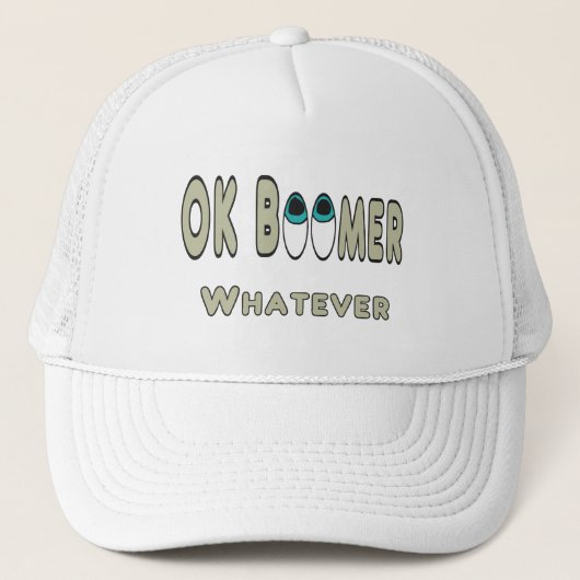 Casquette OK Boomer (Devant)