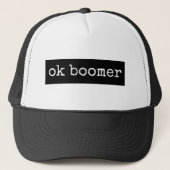 Casquette Ok Boomer Meme (Devant)