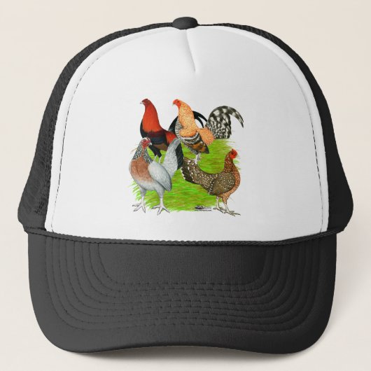 Casquette Old English Game Quartet (Devant)