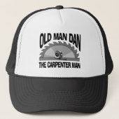 Casquette Old Man Dan Carpenter Homme Lumber Builder Funny (Devant)