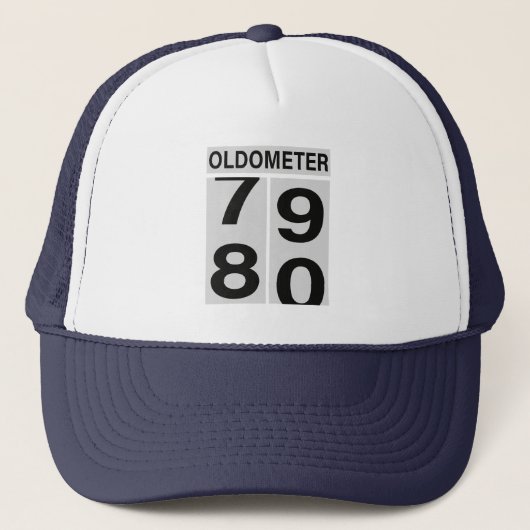 Casquette Oldomètre 80e anniversaire (Devant)