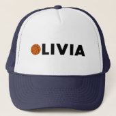 Casquette Olivia Basketball (Devant)