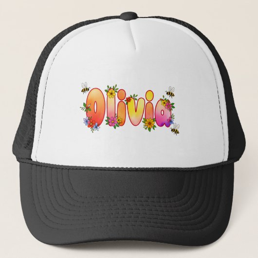 Casquette Olivia - personalised hats for her (Devant)