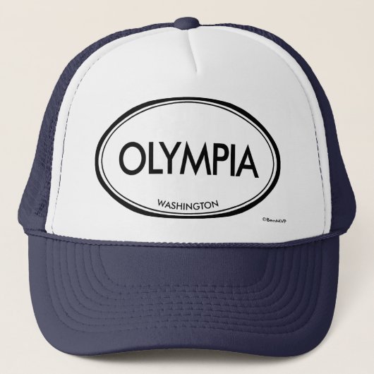 Casquette Olympia, Washington (Devant)