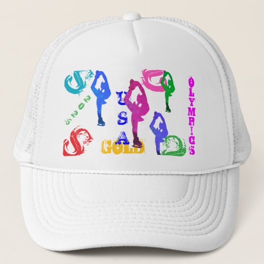 CASQUETTE OLYMPIC ICE SKATING (Devant)