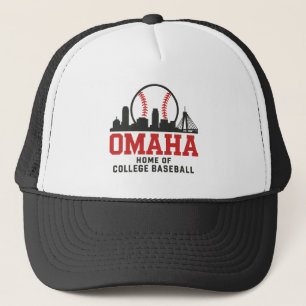 Casquette Omaha Skyline Baseball Design Accueil du Collège