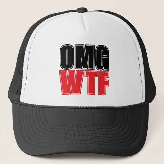 CASQUETTE OMG-WTF (Devant)