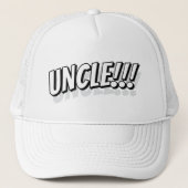Casquette Oncle ! ! ! Comique Cool simple moderne (Devant)