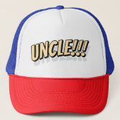 Casquette Oncle ! ! ! Comique Cool simple moderne (Devant)