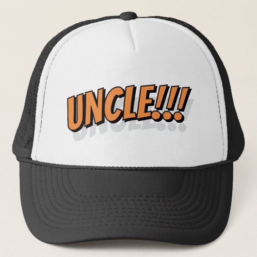 Casquette Oncle ! ! ! Comique Cool simple moderne (Devant)