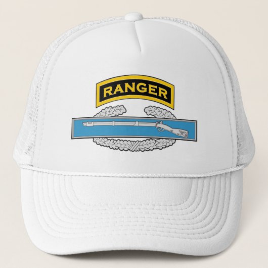 Casquette Onglet Ranger - Badge de l'Infanteur de combat - C (Devant)
