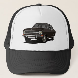 Casquette Opel Kadett B Sedan noir - illustration
