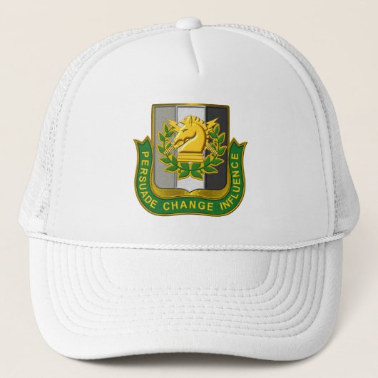 Casquette Opérations psychologiques PSYOPS (Devant)