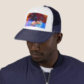 Casquette Ophélie de Shakespeare (En situation)