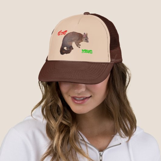 Casquette Opossum (En situation)