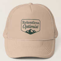 Casquette optimiste implacable