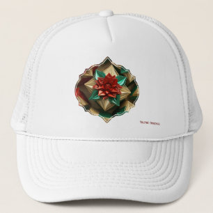 Casquette Opulence de Noël : fils d'or de Christmas