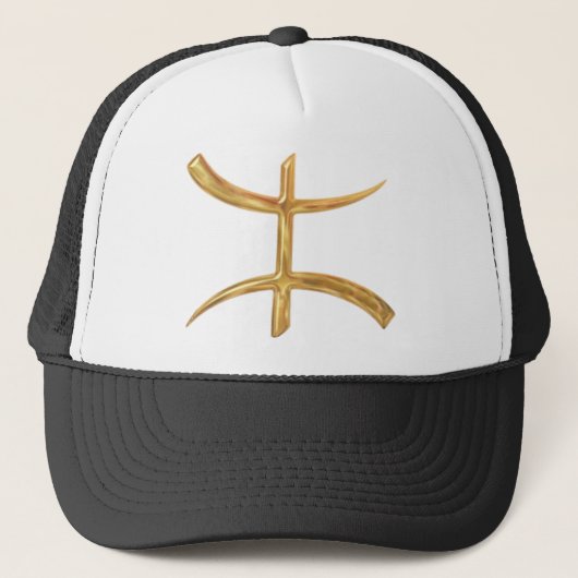Casquette or de berber d'aza (Devant)