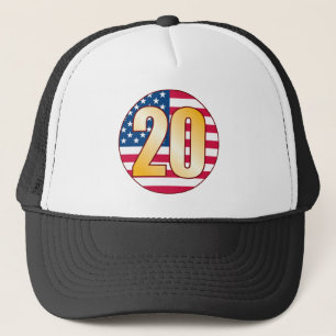 Casquette Or des 20 Etats-Unis