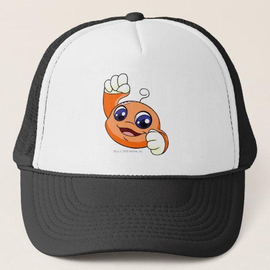 Casquette Orange de Kiko (Devant)