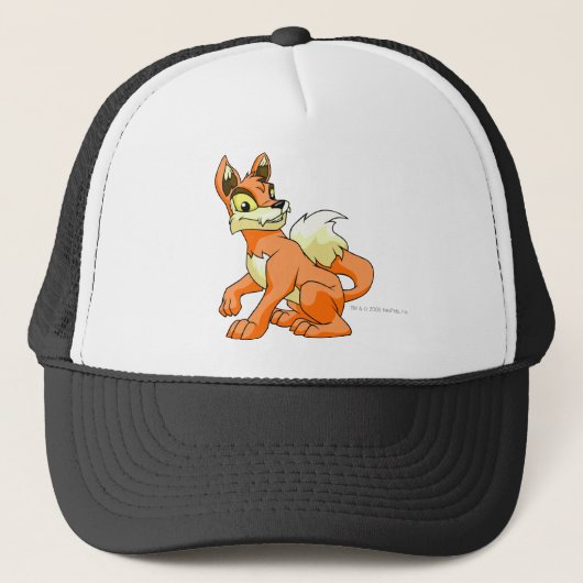 Casquette Orange de Lupe (Devant)