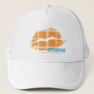 Casquette Orange de plaid