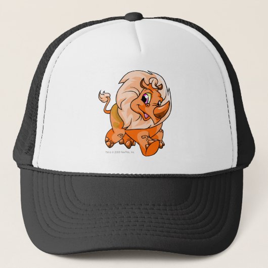 Casquette Orange de Tonu (Devant)