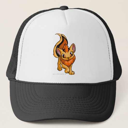 Casquette Orange de Xweetok (Devant)