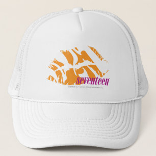Casquette Orange de zèbre