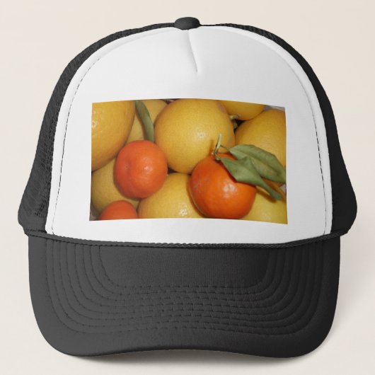 Casquette Oranges et citrons (Devant)