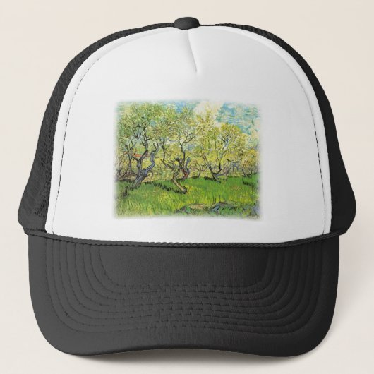 Casquette Orchard à Blossom Van Gogh copie (Devant)