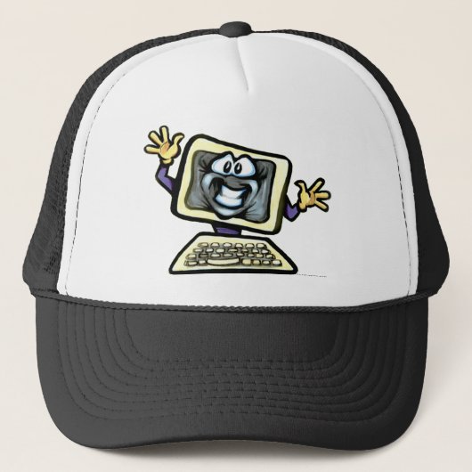 Casquette Ordinateur (Devant)