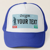 Casquette Oregon Sasquatch License Plate (Devant)