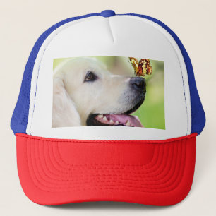 Casquette Oreiller À Lancer Du Labrador Et Du Papillon