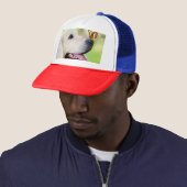 Casquette Oreiller À Lancer Du Labrador Et Du Papillon (En situation)