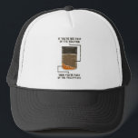 Casquette Organic Chemistry Science Teacher Funny Geek<br><div class="desc">Cute and funny chemistry trucker hat as a treat to yourself or as a gift for your favorite scientist, chemistry teacher or graduate. The saying on this decorative ornament is... well, find out for yourself. It's a joke about a chemical solution. Custom ornaments for geeks or chemistry teachers featuring funny...</div>