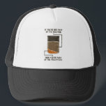 Casquette Organic Chemistry Science Teacher Funny Geek<br><div class="desc">Cute and funny chemistry trucker hat as a treat to yourself or as a gift for your favorite scientist, chemistry teacher or graduate. The saying on this decorative ornament is... well, find out for yourself. It's a joke about a chemical solution. Custom ornaments for geeks or chemistry teachers featuring funny...</div>
