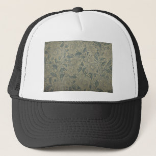 Casquette Ornements Fleurs Asiatiques Chinois Antique