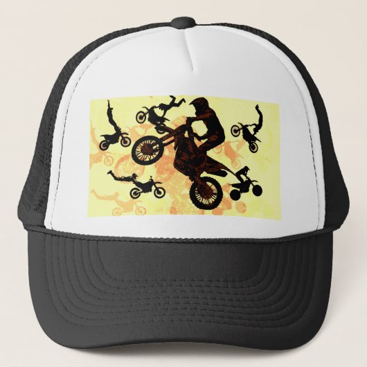 Casquette Oser voler - Motocross Stunts (Devant)