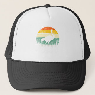 Casquette Ostrich Retro Vint Oiseau Oiseau sans vol