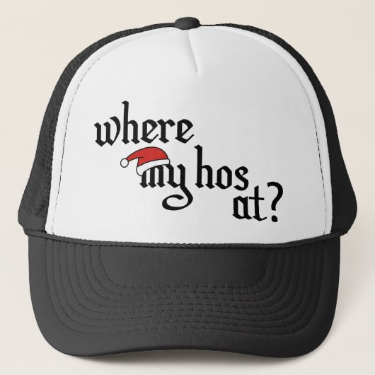 Casquette Où Est Mon Hos ? (Devant)