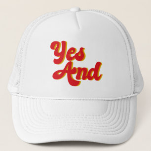 Casquette Oui Et La Comédie improvisée