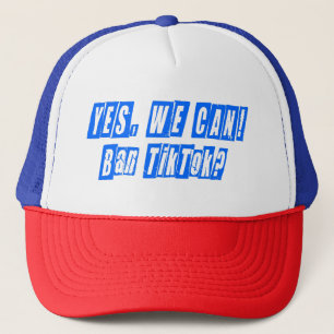 Casquette oui, interdire tiktok